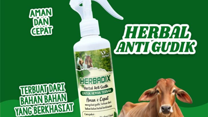 Herbadix Obat Anti Gudik Ternak