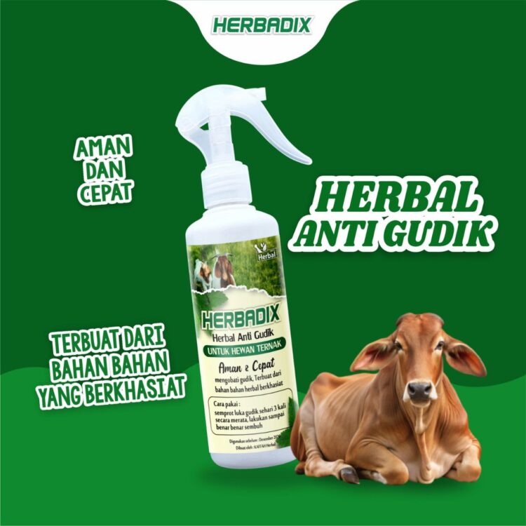 Herbadix Obat Anti Gudik Ternak