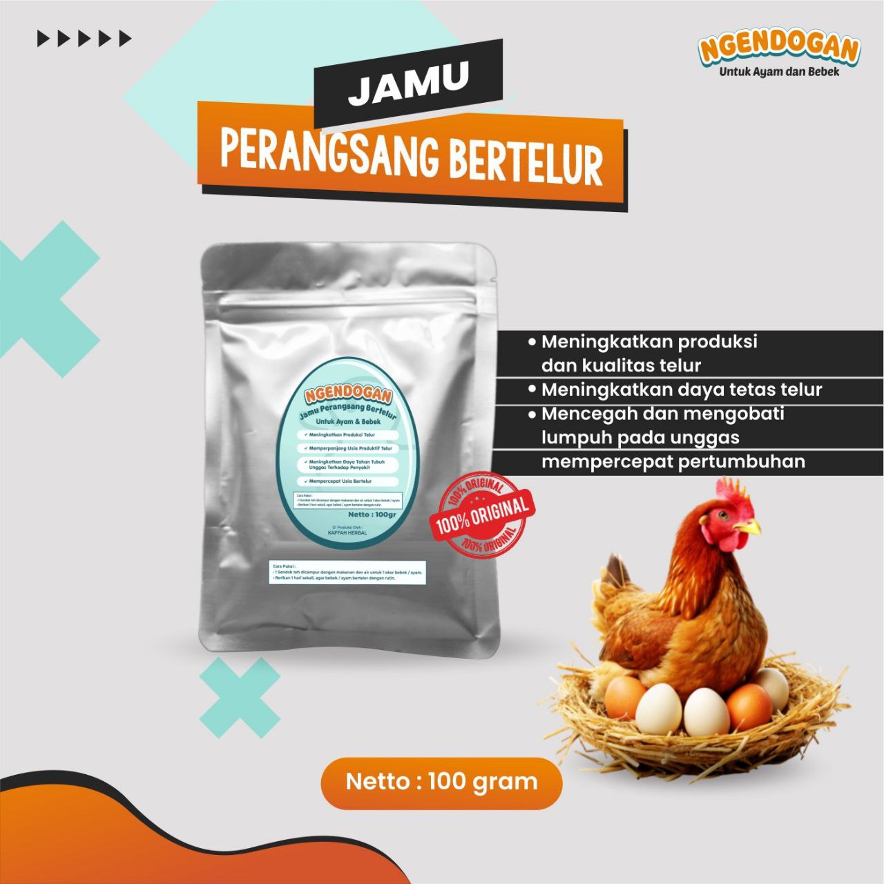 ngendogan jamu perangsang telur ayam